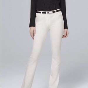 Stylish White Flared Pants